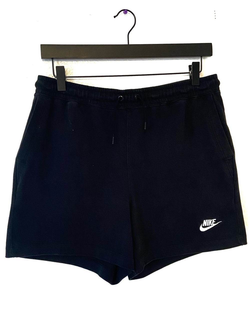 Nike Athletic Shorts Black Medium